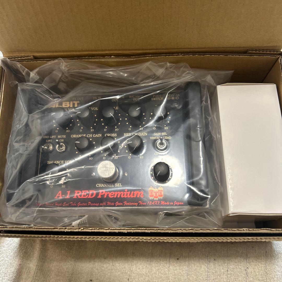 ALBIT A-1 RED Premium ギター プリアンプ