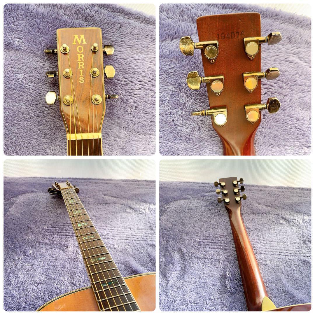 MORRIS MD-525 ビンテージギター　縦ロゴ　モーリス