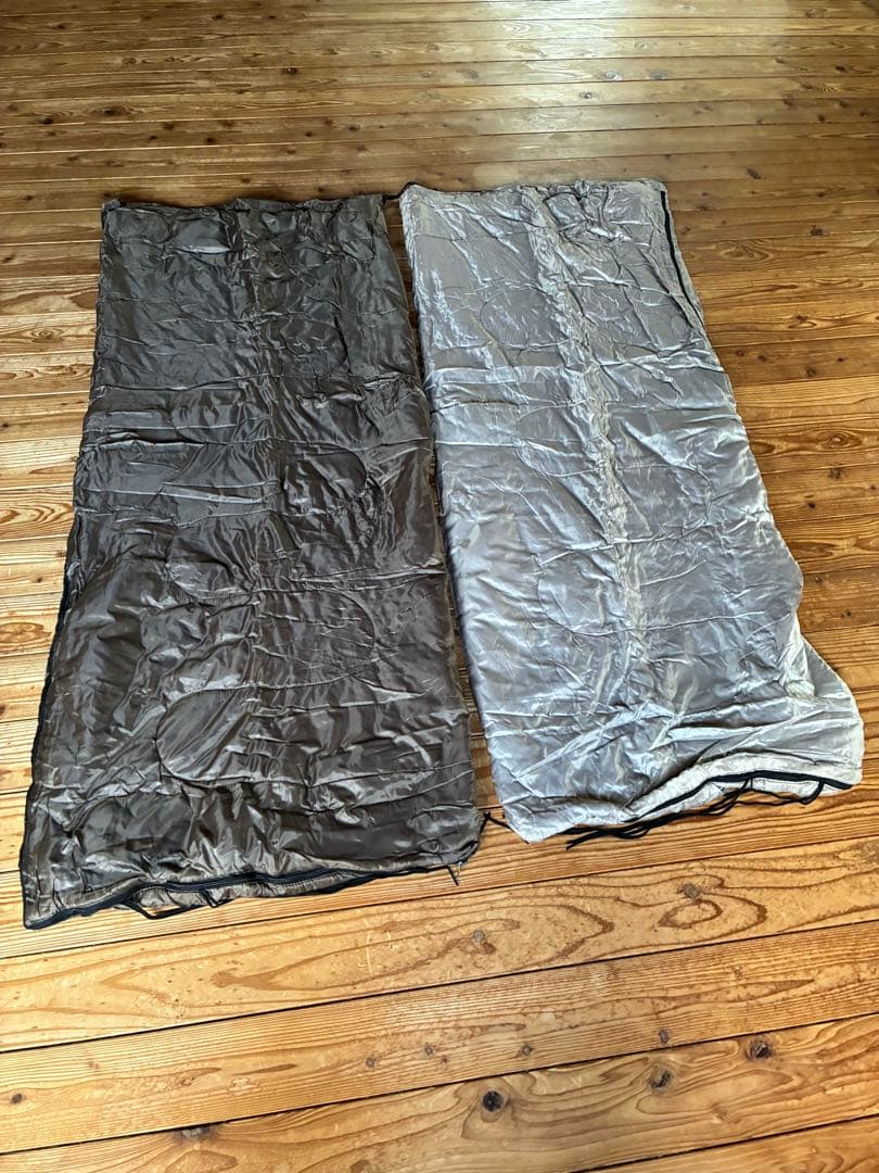 Hilander ハイランダー 洗えるシュラフ 寝袋 3シーズン２個セット