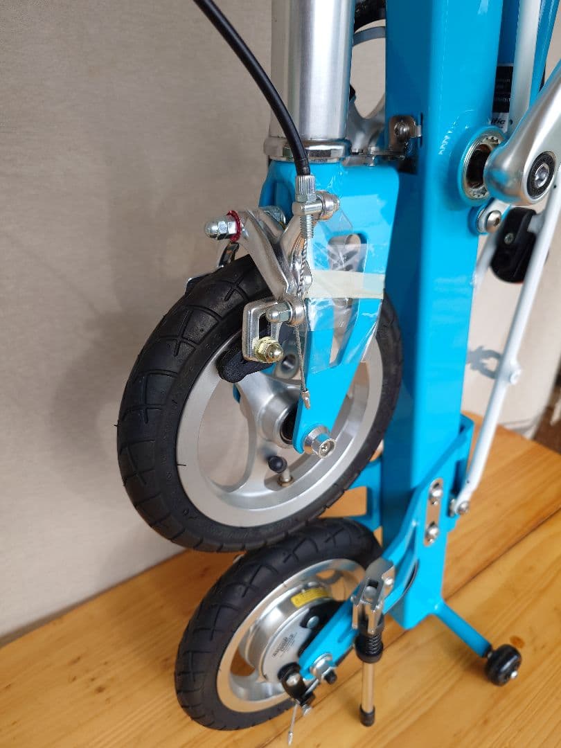 Pacific 折りたたみ自転車 青