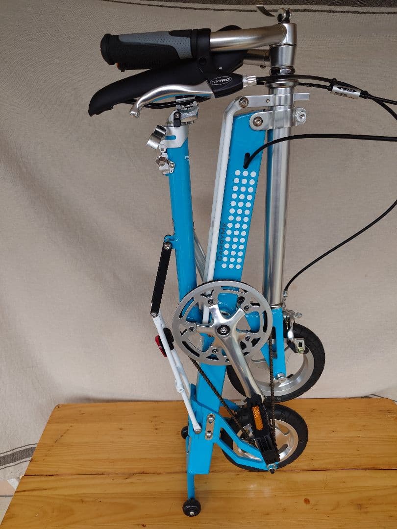 Pacific 折りたたみ自転車 青