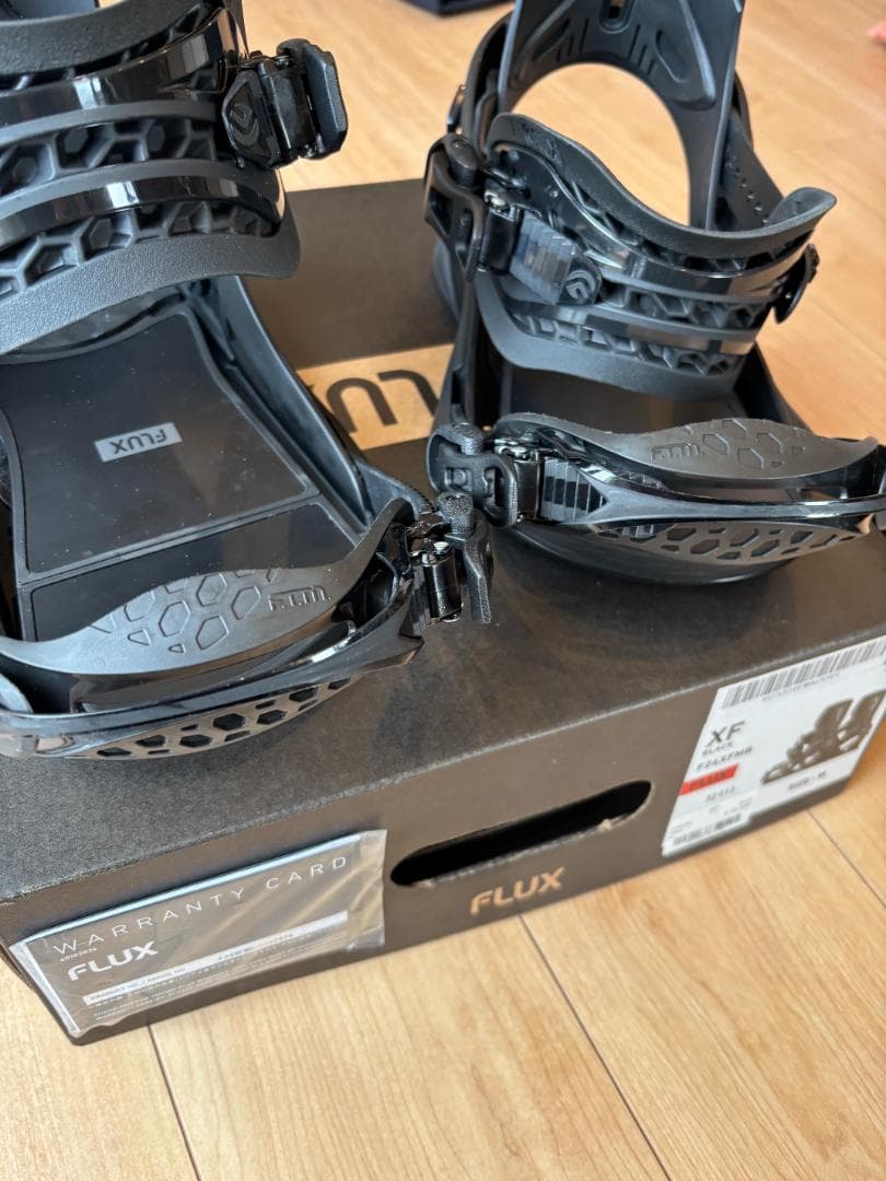 FLUX XF ブラック スノーボードビンディング