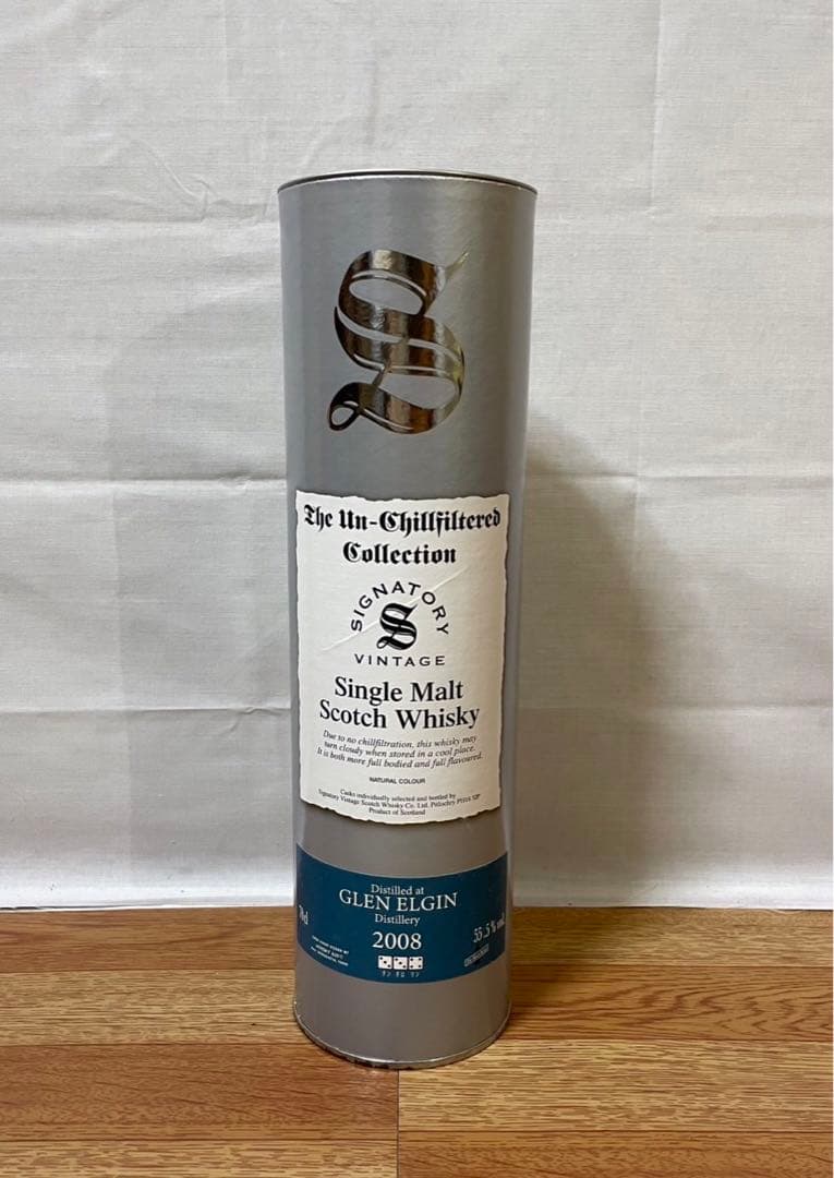 連休価格 信濃屋PB シグナトリー グレンエルギン13年2008 シェリーバット