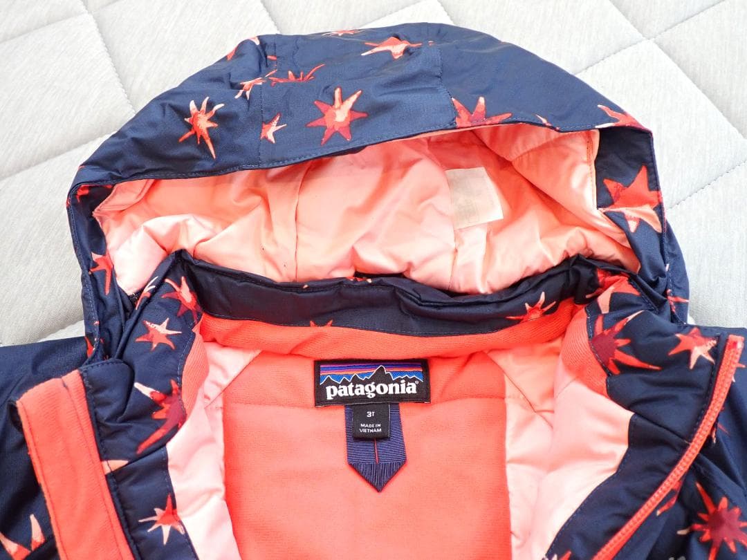 Patagonia 子ども用 スノーボード/スキーウインターウェア 上下セット