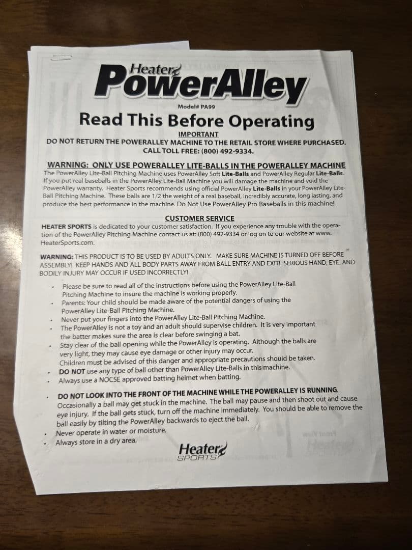 ピッチングマシン/パワーアーリーライト