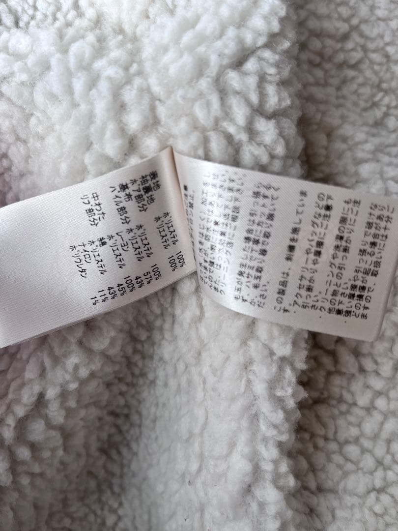 Beams Golf フード付きジャケット ネイビー　防寒　アウター