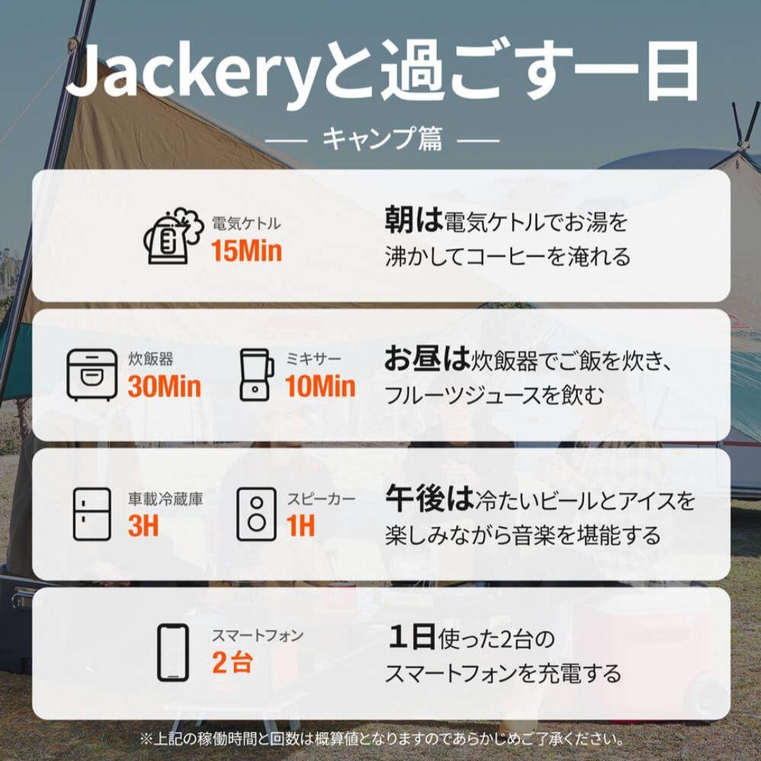 Jackery ポータブル電源 1000 ソーラーパネル100w 未使用扱い