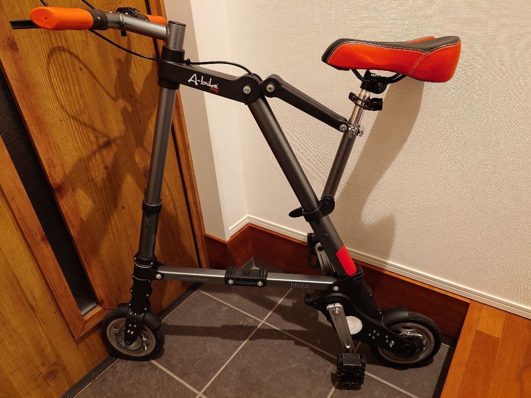 A-bike city 折りたたみ自転車 収納バッグ付き