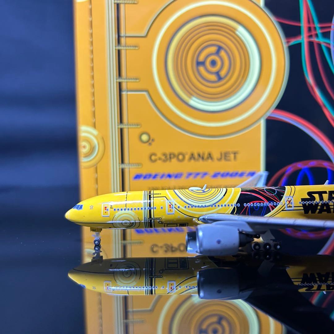 Jcwings ANA 777-200 JA743A 1/500トーイングカー付