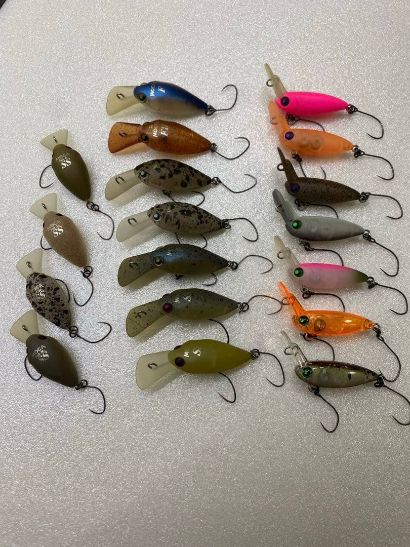 最終値下げ！エリアトラウトルアー　管釣りルアー ロデオクラフト　クランクセット