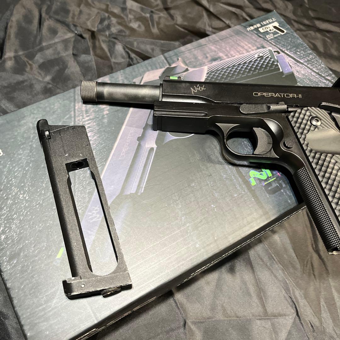 カーボネイト　m45 cqp ナイトシフト　初速アップカスタム　マウント付き