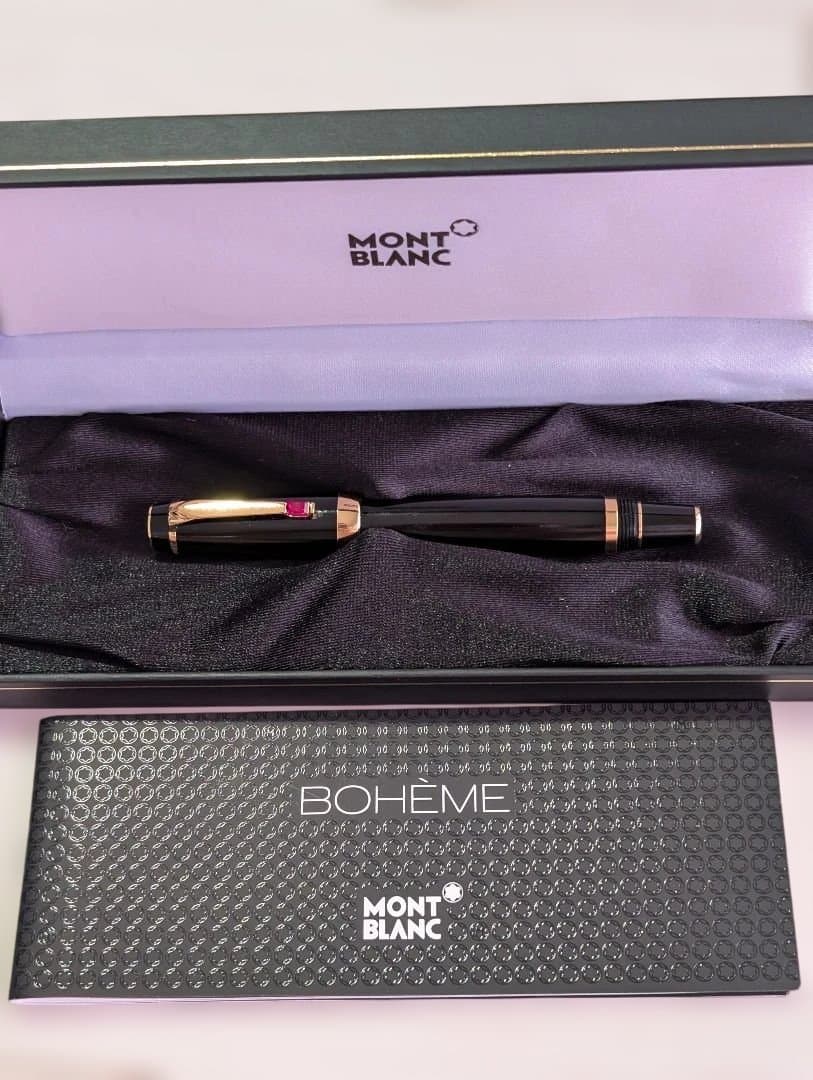 モンブラン　万年筆　ボエム　ルージュ