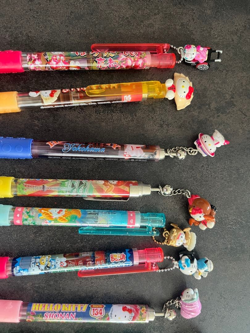 ご当地ハローキティ シャープペン　ボールペンセット 28本　レア