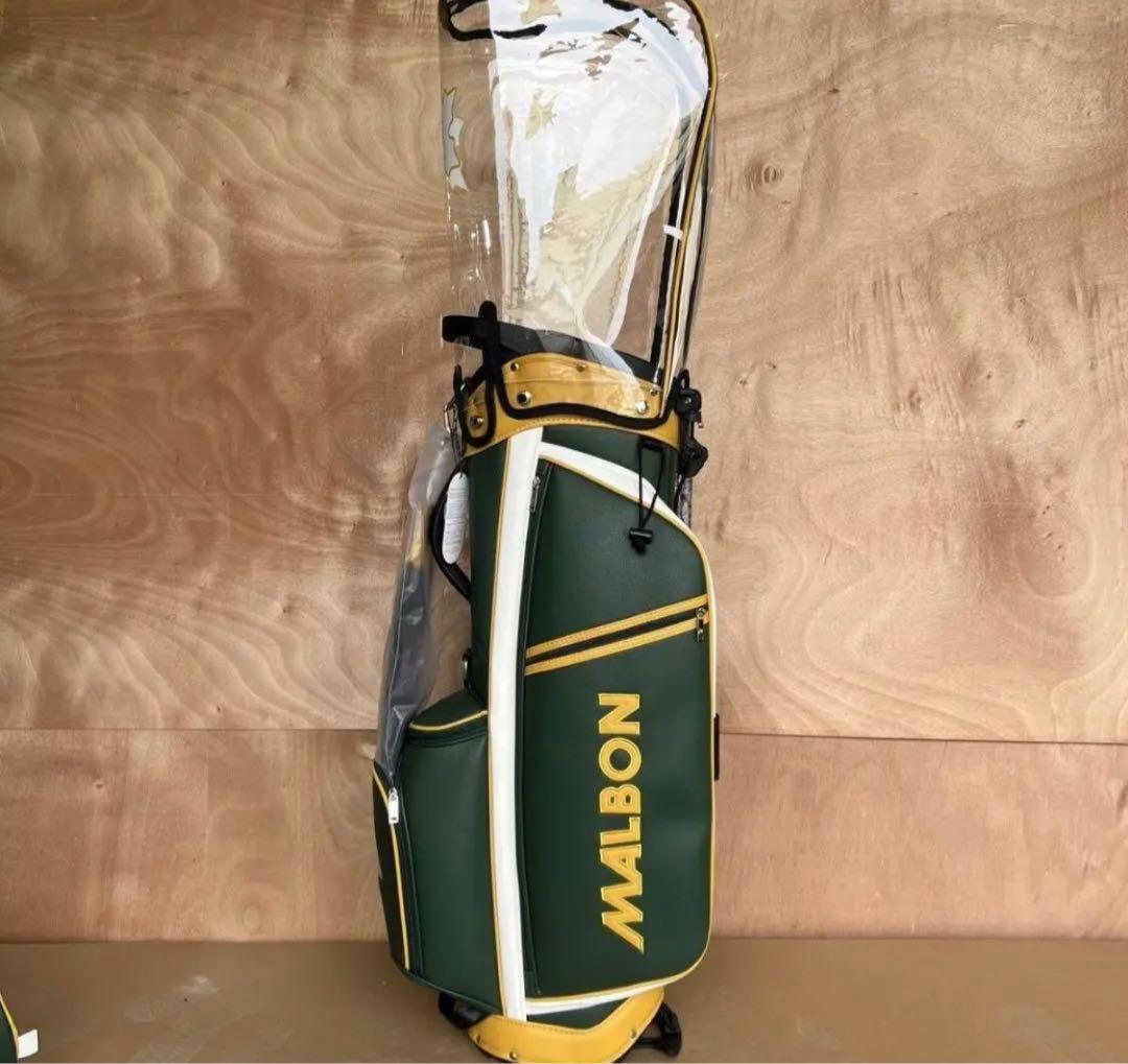 新品 マルボン malbon ゴルフ バッグ キャディバッグ