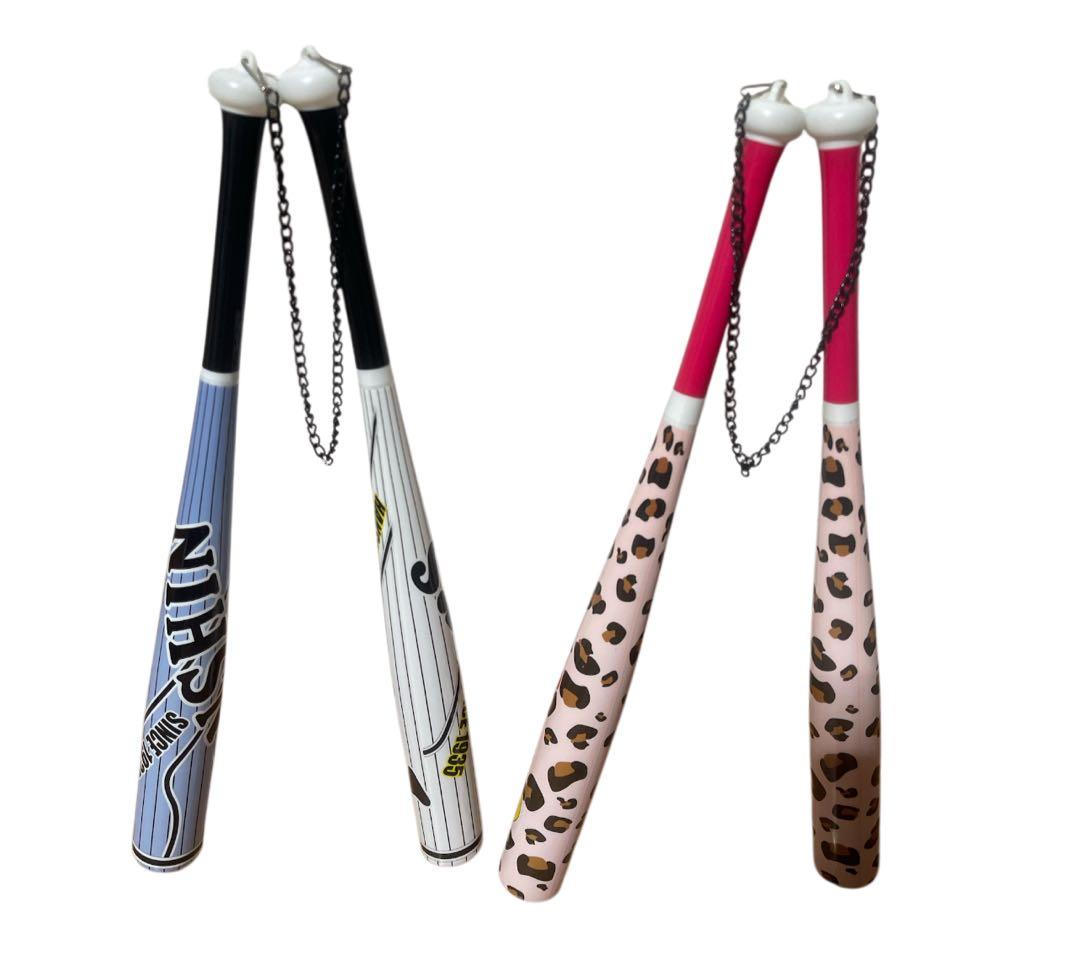 tigers 阪神　阪神タイガース　応援バット 2本セット✖️2セット　虎　トラ