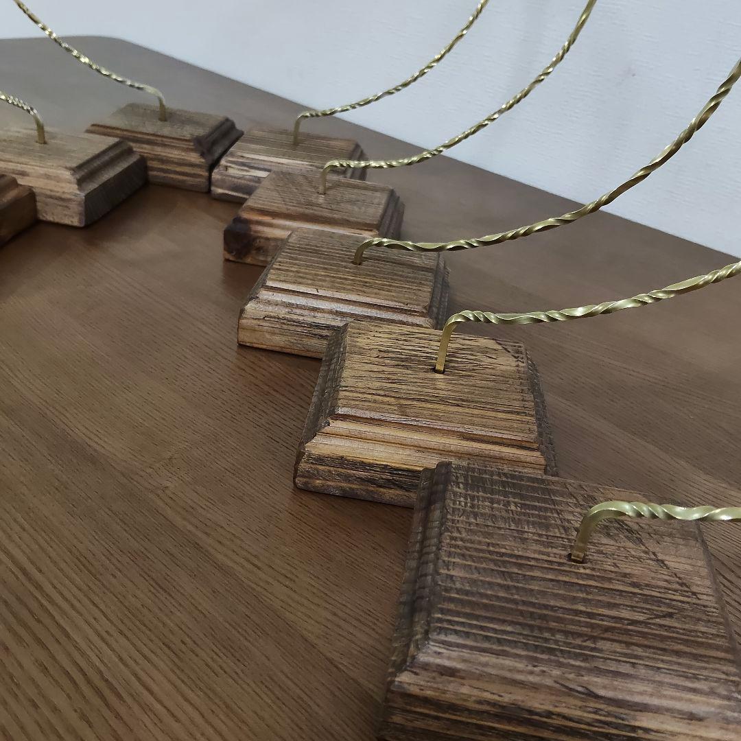 リスタ　真鍮　ツイスト　ランタンスタンド　10セット