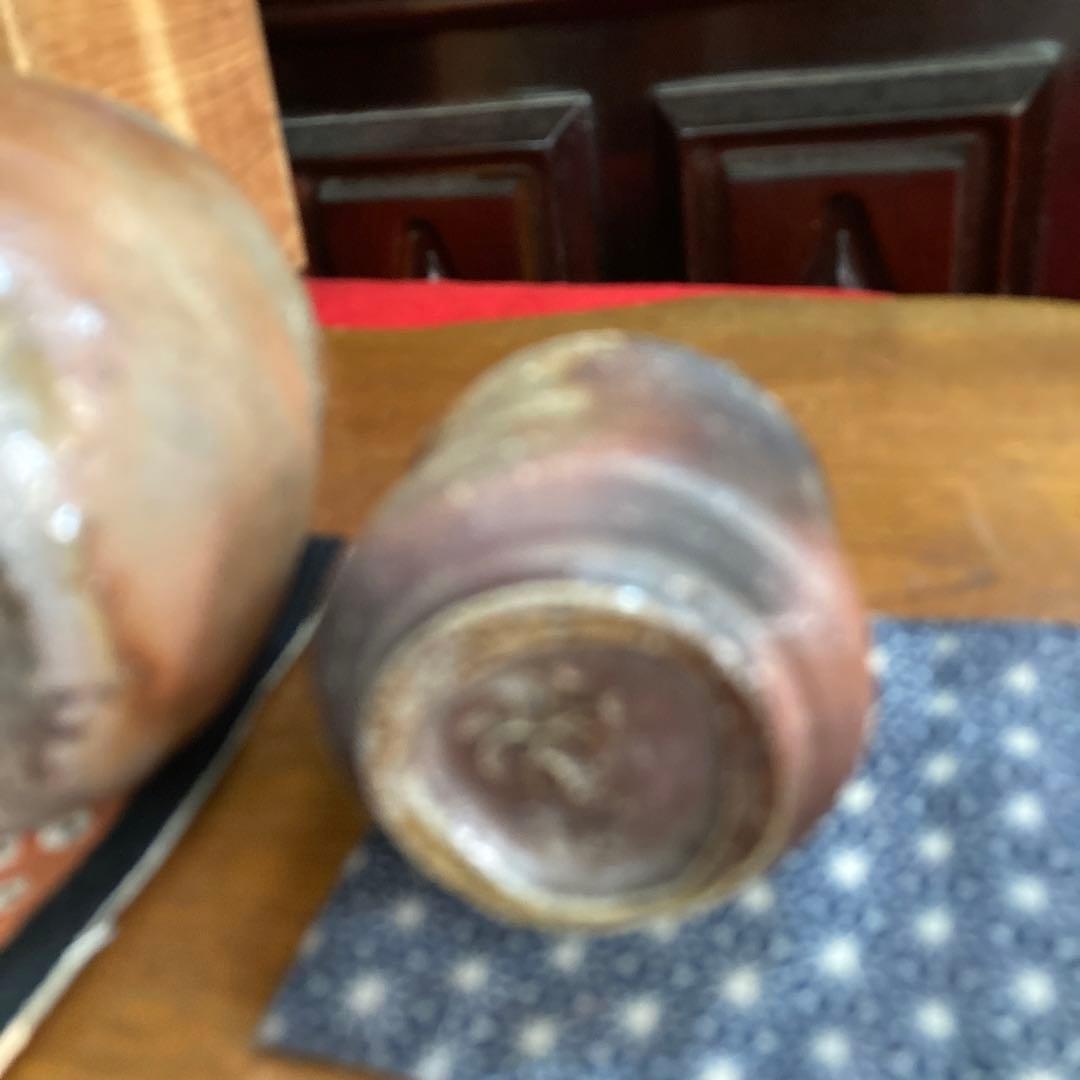 備前焼西川作です徳利ぐい呑みセットです❣️