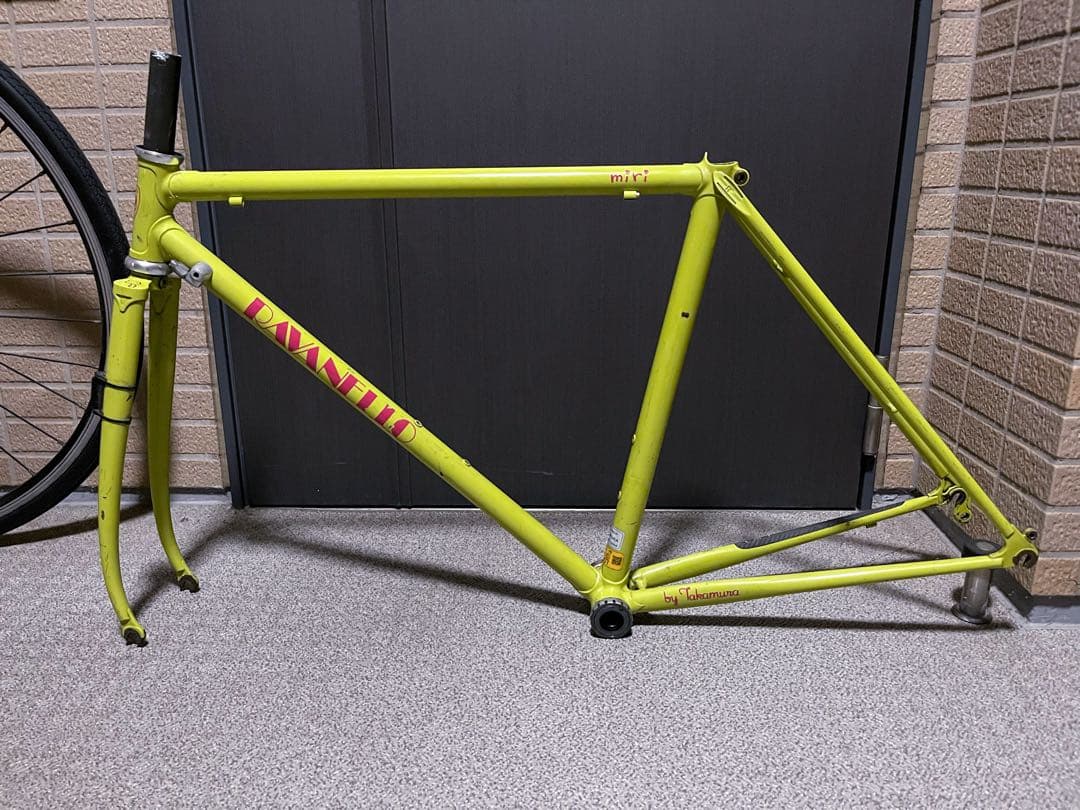 RAVANELLOラバネロ　クロモリロードフレーム＋サドルセット オーダーメイド
