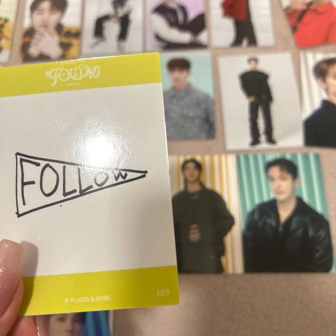 SEVENTEEN FOLLOW トレカ