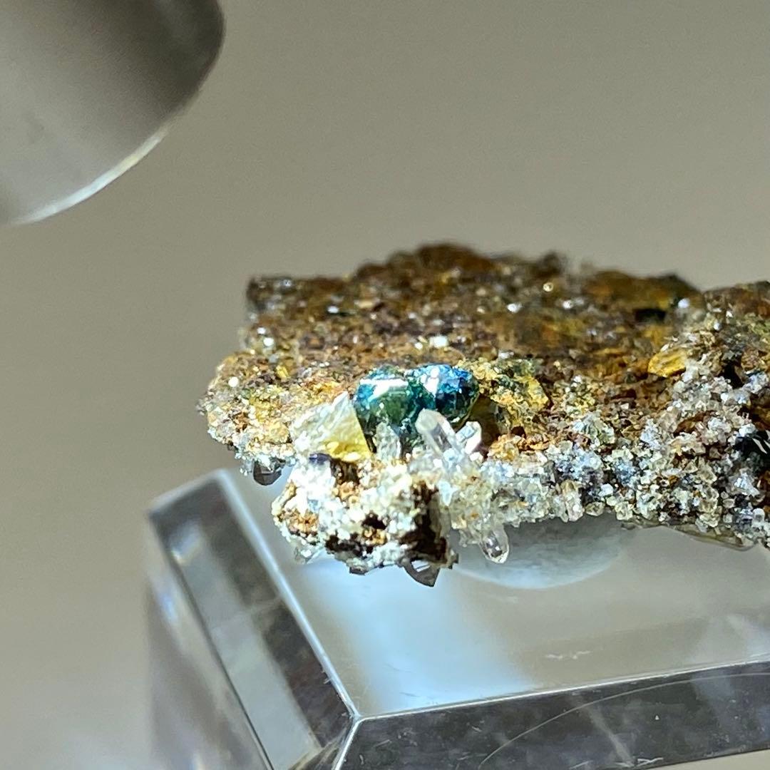 ラズライト　クォーツ　天藍石　水晶　鉱物標本　原石　天然石　ストーン