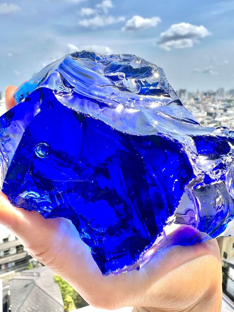 A様✨美✨超希少✨純正 シエラ産アンダラクリスタル✨タンザナイト×サファイヤ