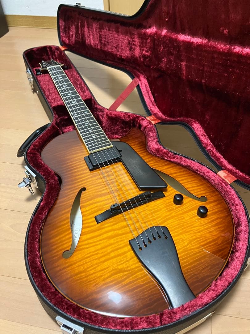 Sadowsky ss-15 Sienna Burst 2022年製　フルアコ