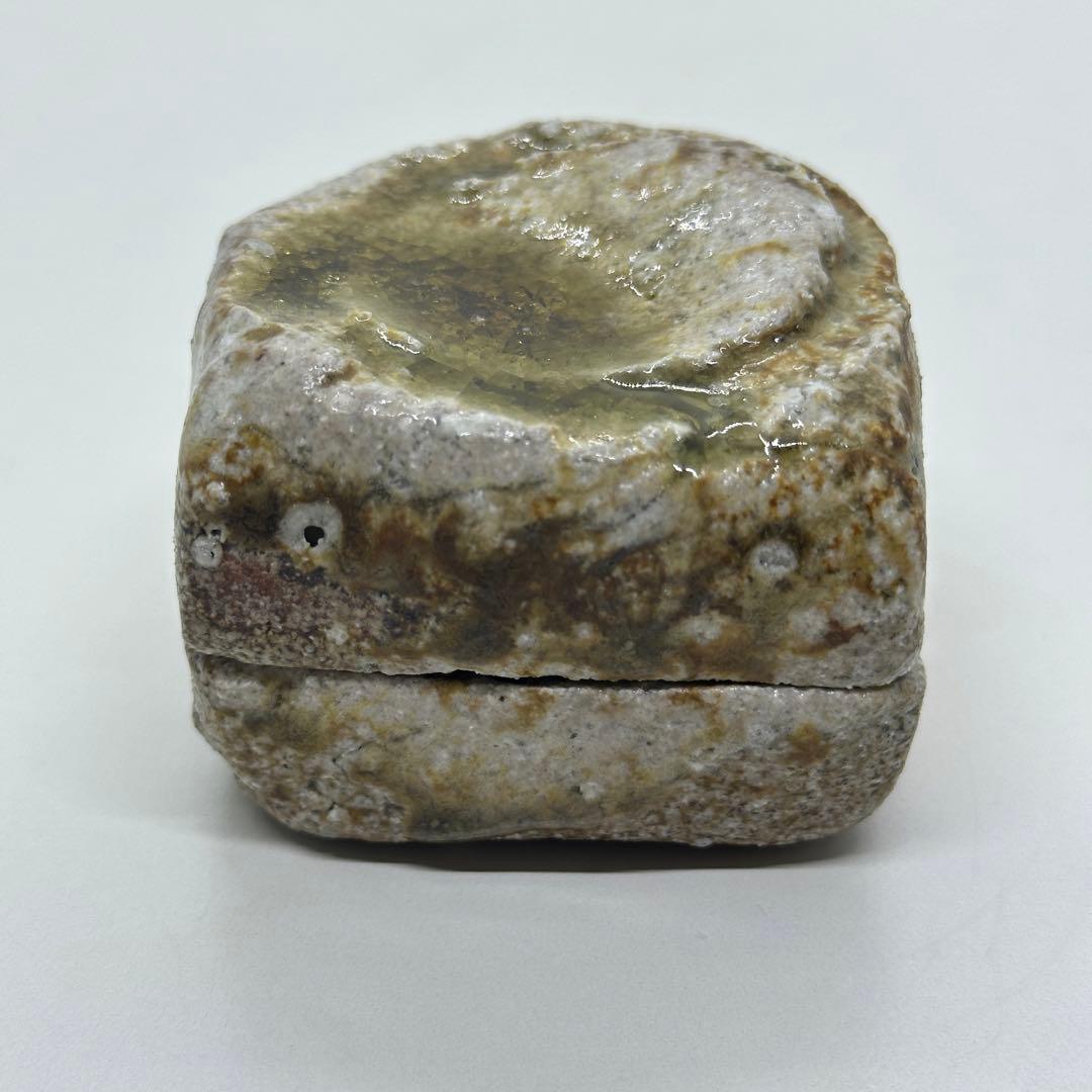 古谷道生 伊賀 伽藍石 香合 合わせ箱