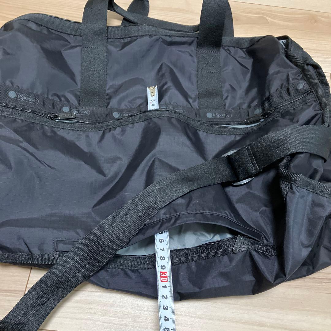 レスポートサック オールブラック　ボストンバック