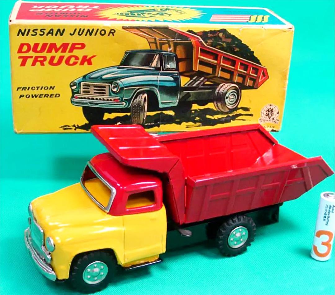 昭和30年  ブリキ  ニッサン  ジュニア トラック  ダンプカー  日産