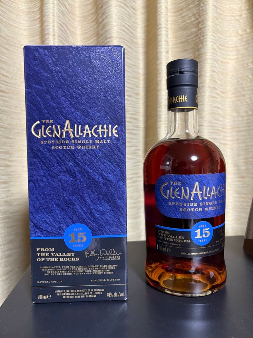 ウイスキー GlenAllachie 15 Years Old 700ml