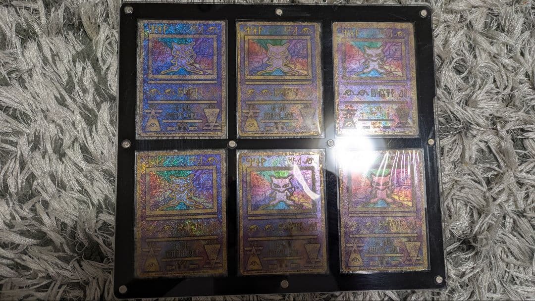 【美品】古代ミュウ(世界全6種セット)前期後期エラー修正版