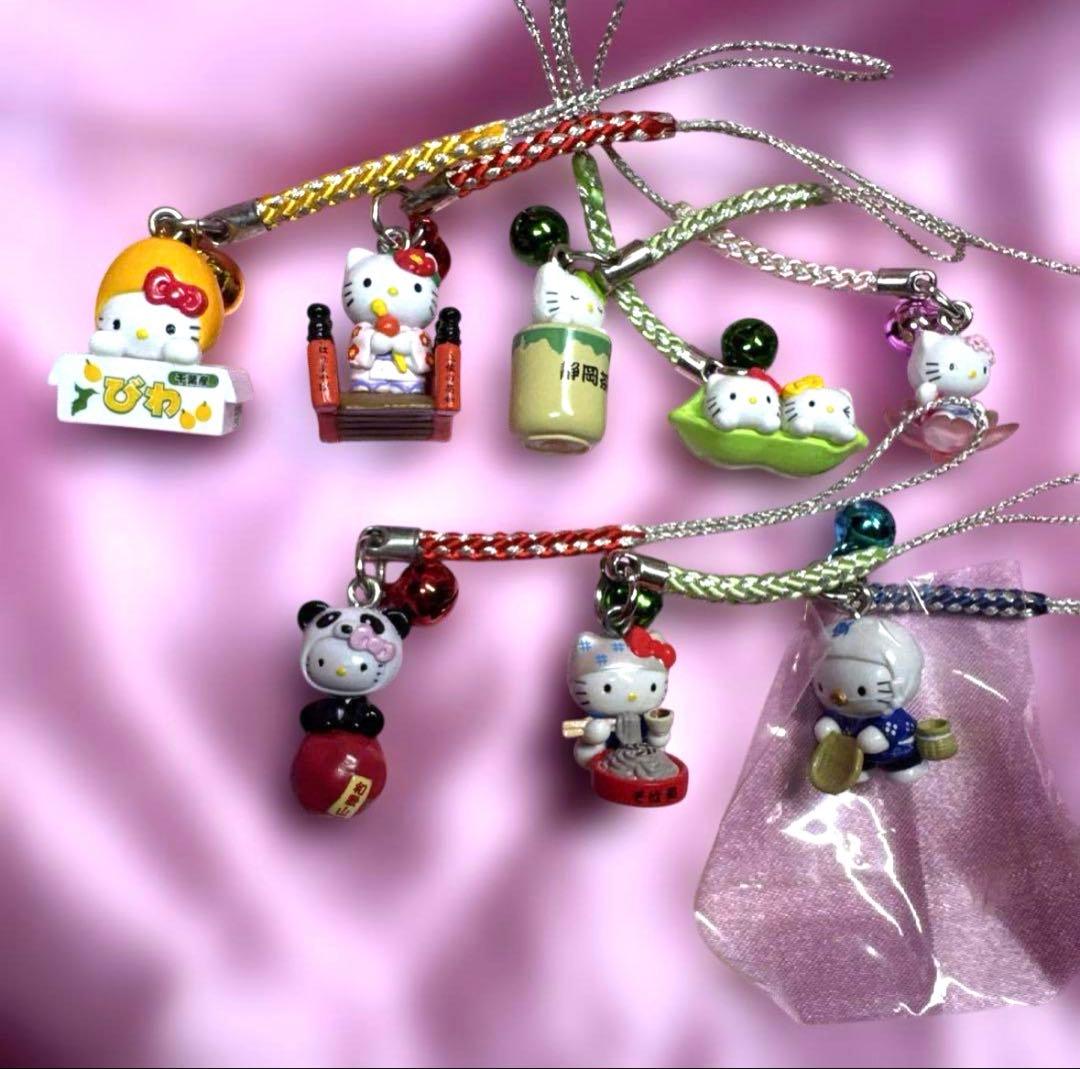 ハローキティ ご当地キティ ストラップ キーホルダー 126個セット限定価格