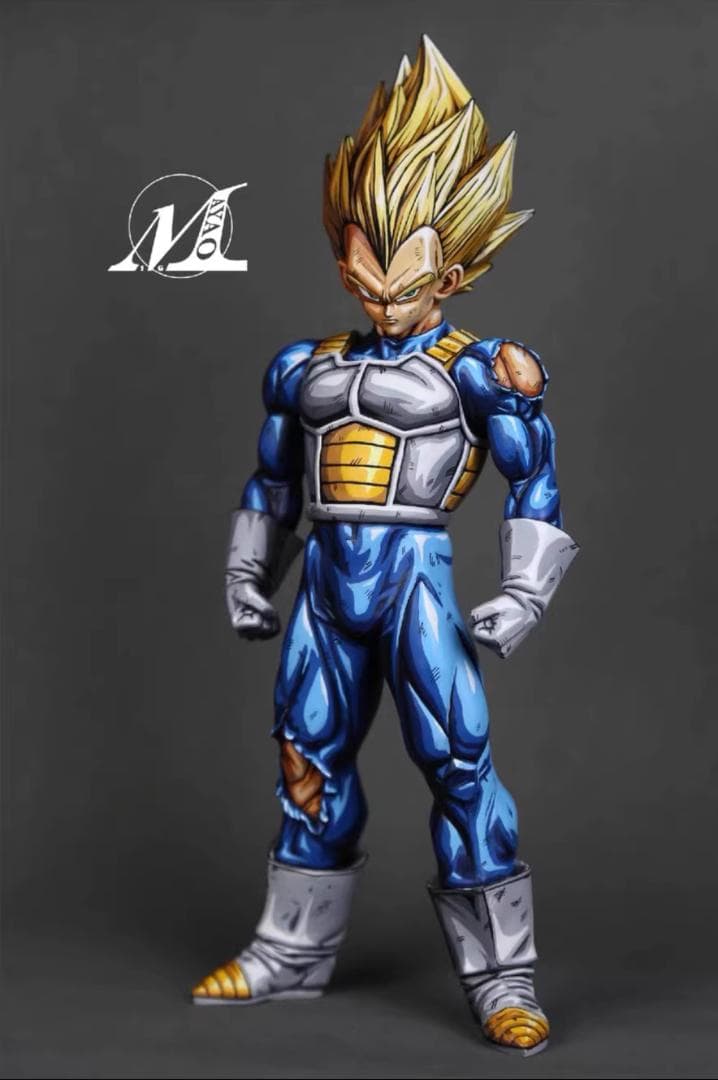 ドラゴンボール ベジータ 樹脂 リペイント フィギュア