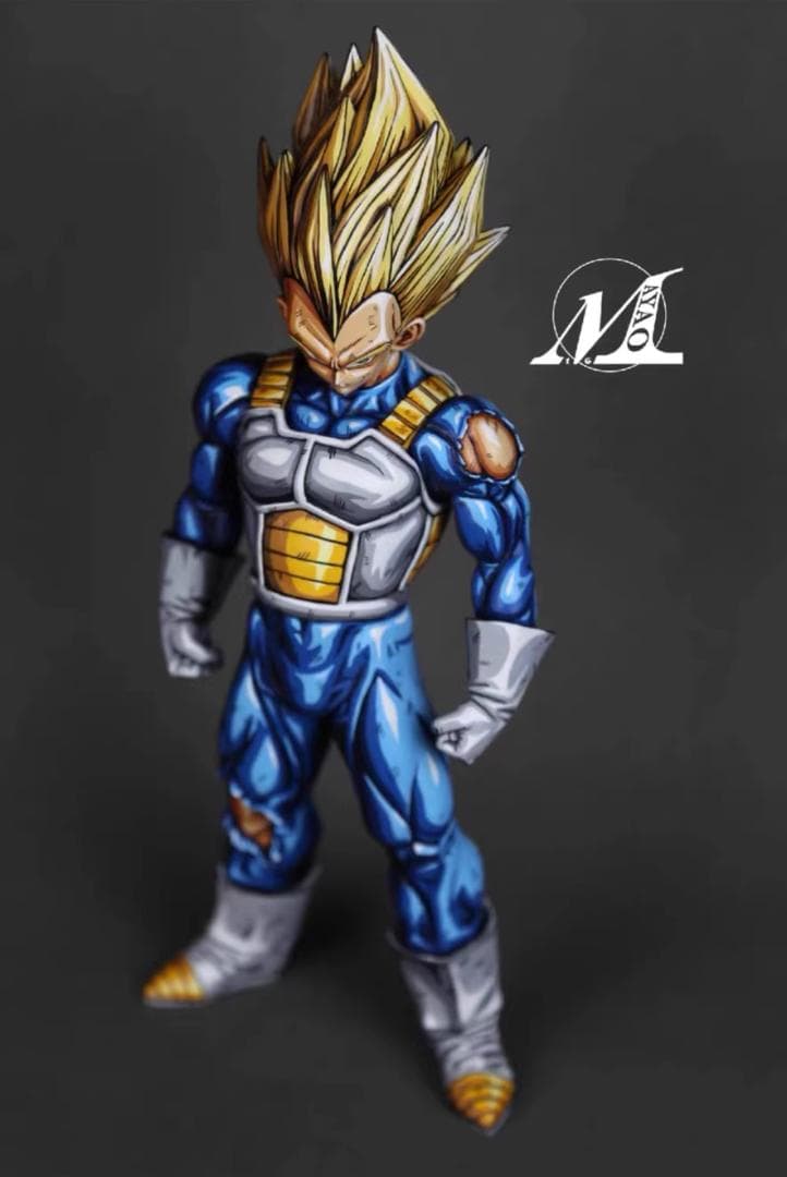 ドラゴンボール ベジータ 樹脂 リペイント フィギュア