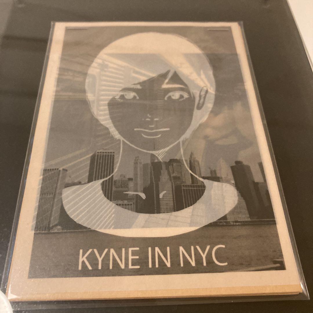 KYNE IN NYC 2017 KYNE氏手作り作品zine