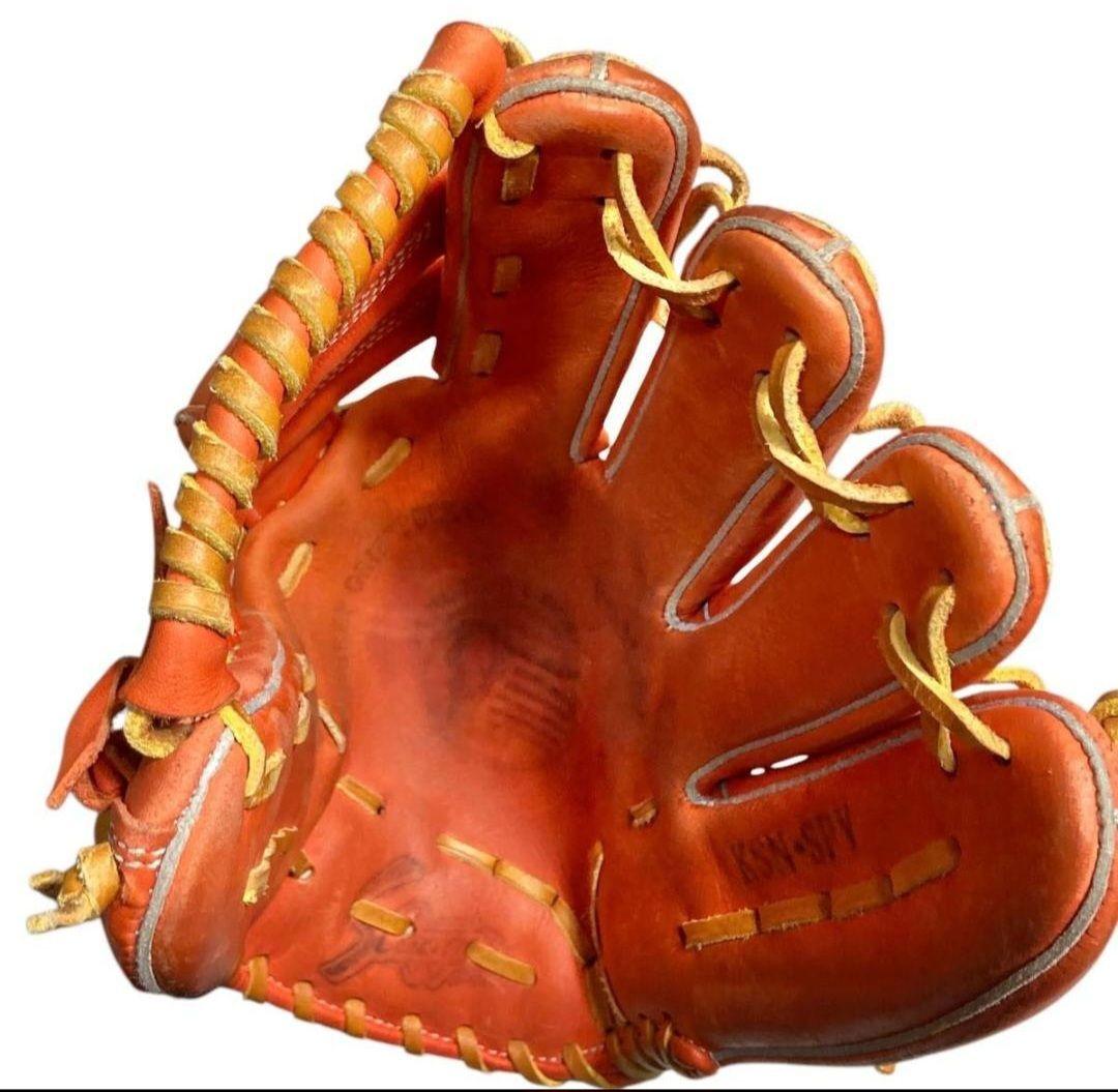 Slugger 外野用軟式グローブ オレンジ