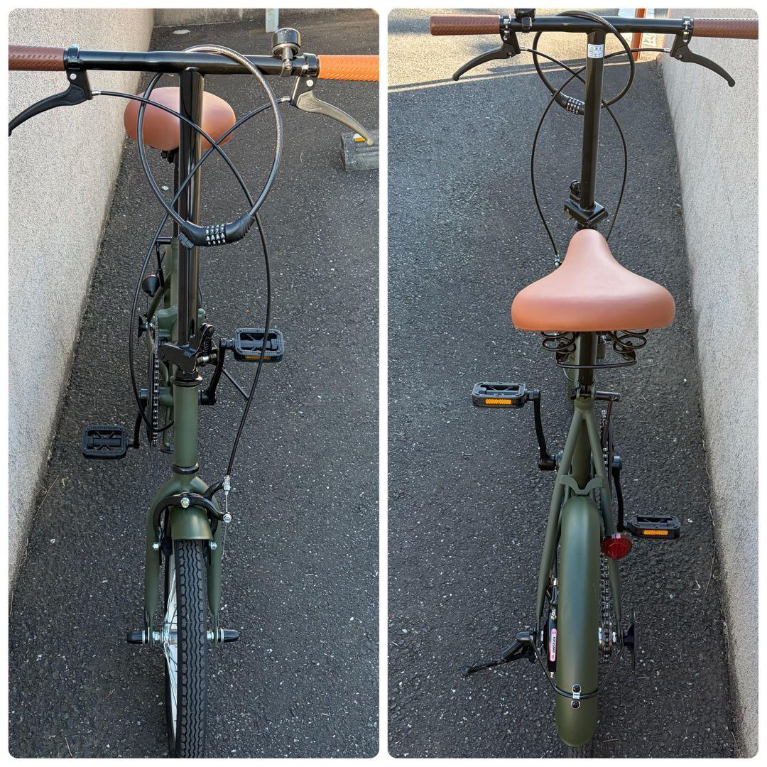 AIJYU CYCLE 折りたたみ自転車 ミニベロ 16インチ 軽量 コンパクト