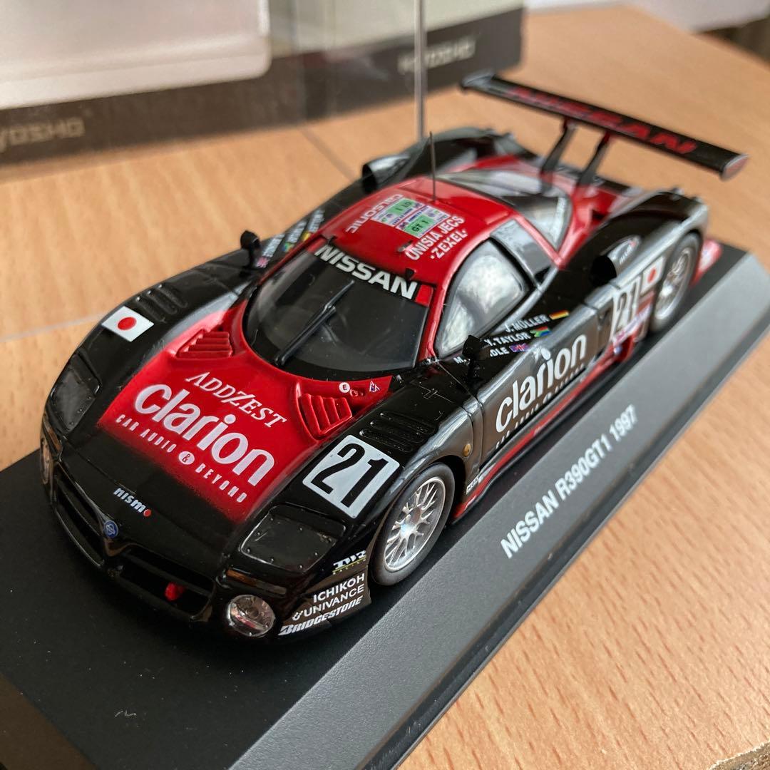 ミニカー NISSAN R390GT1 1997 kyosho 1/43
