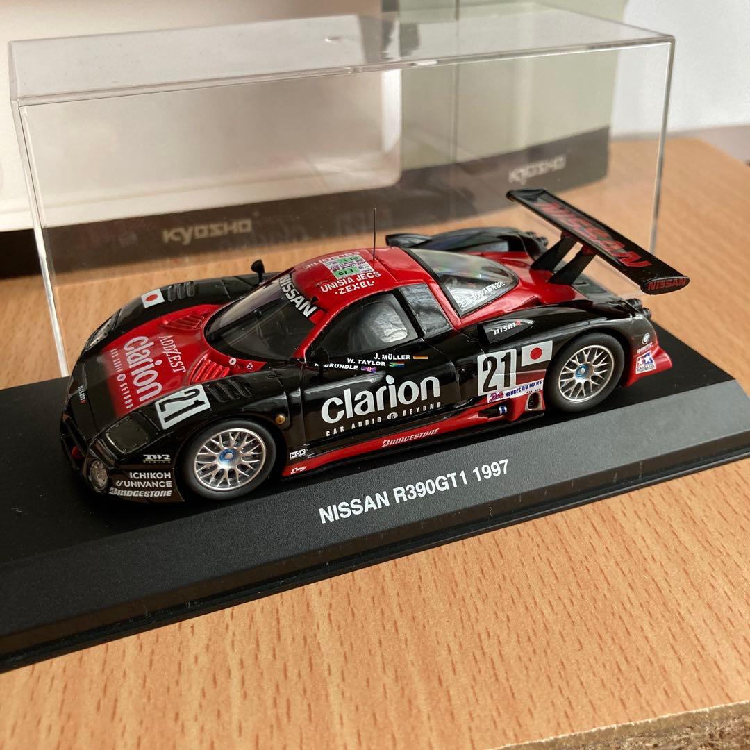 ミニカー NISSAN R390GT1 1997 kyosho 1/43