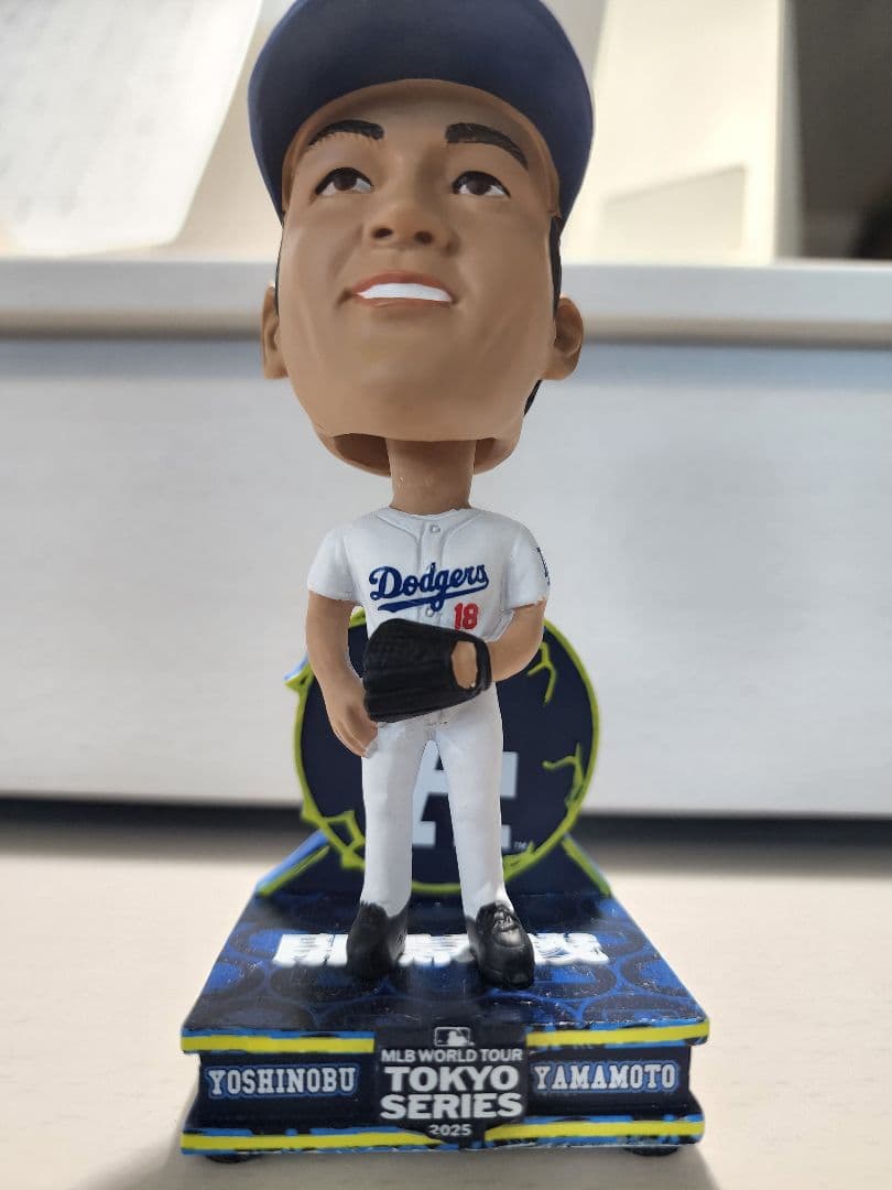 ❗️150個限定❗️MLB 東京シリーズ 2025 公式 ボブルヘッド　山本由伸