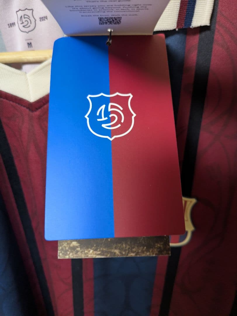 バルセロナ　オーバサイズポロシャツ Mサイズ