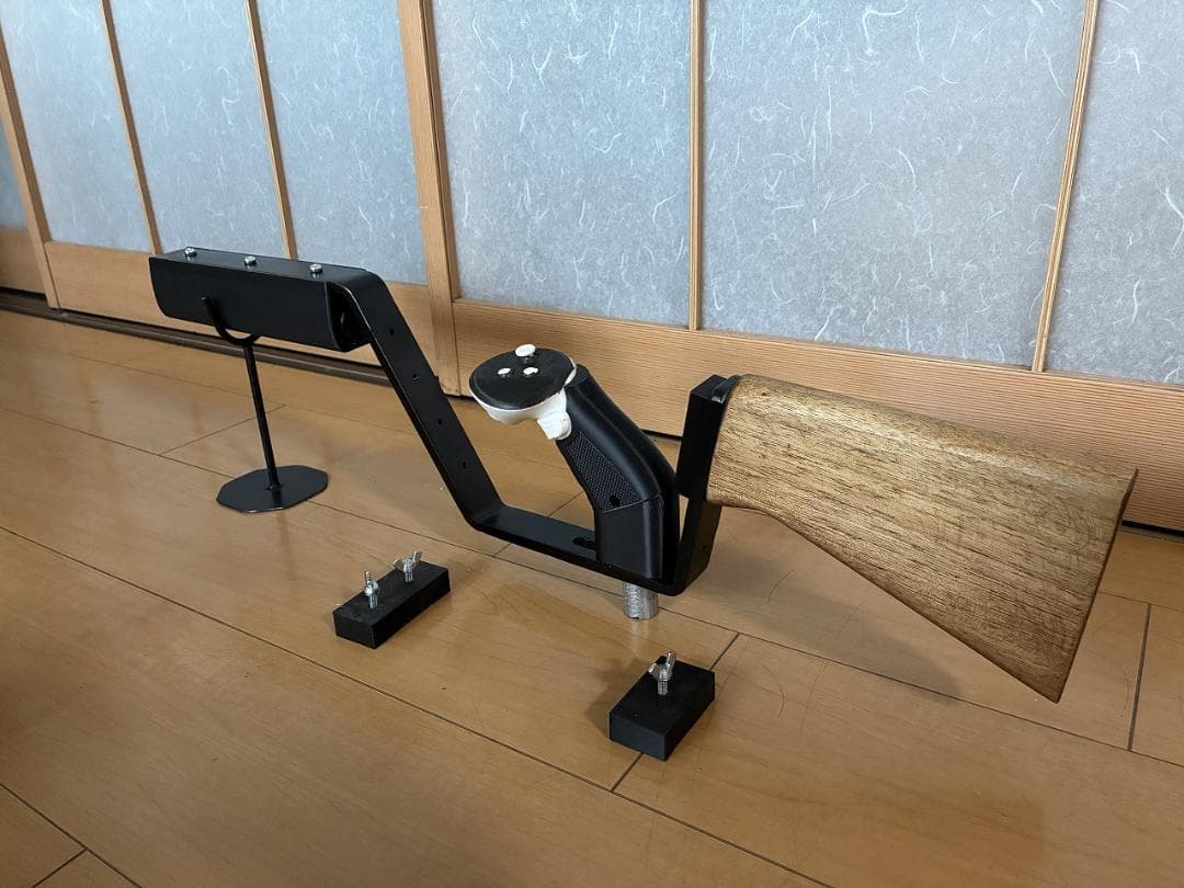 2.7Kg ＆3.4Kg の二通りのトレーニング銃