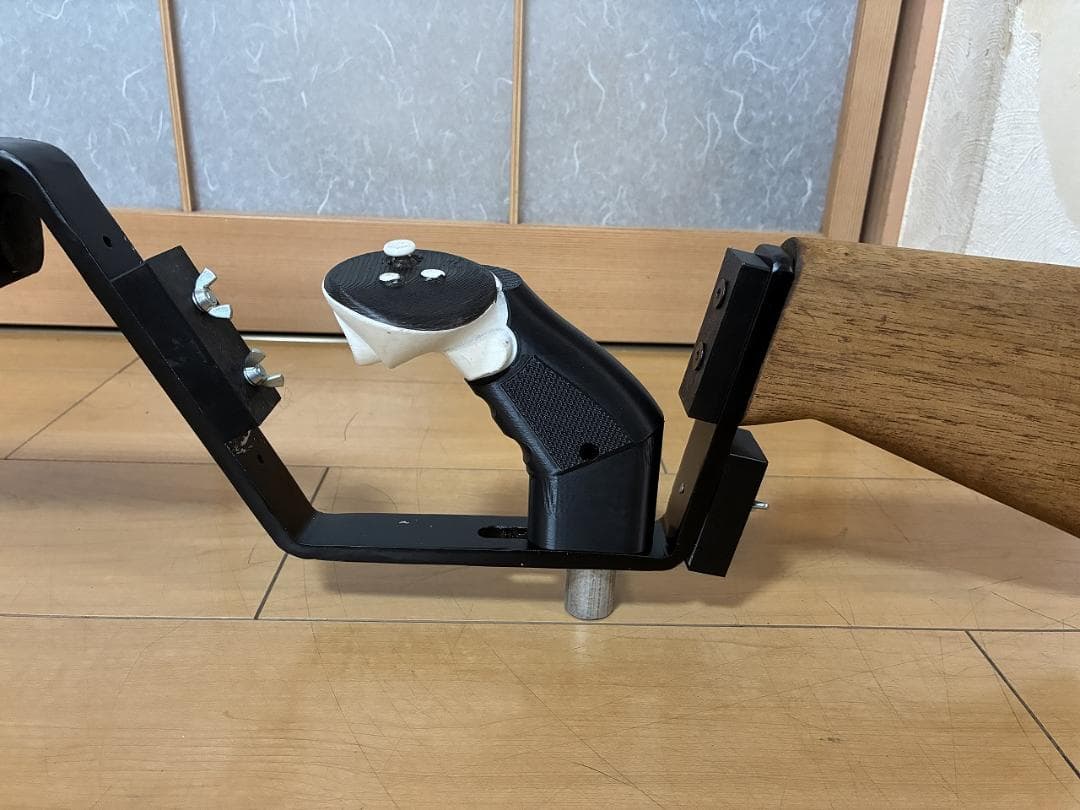 2.7Kg ＆3.4Kg の二通りのトレーニング銃