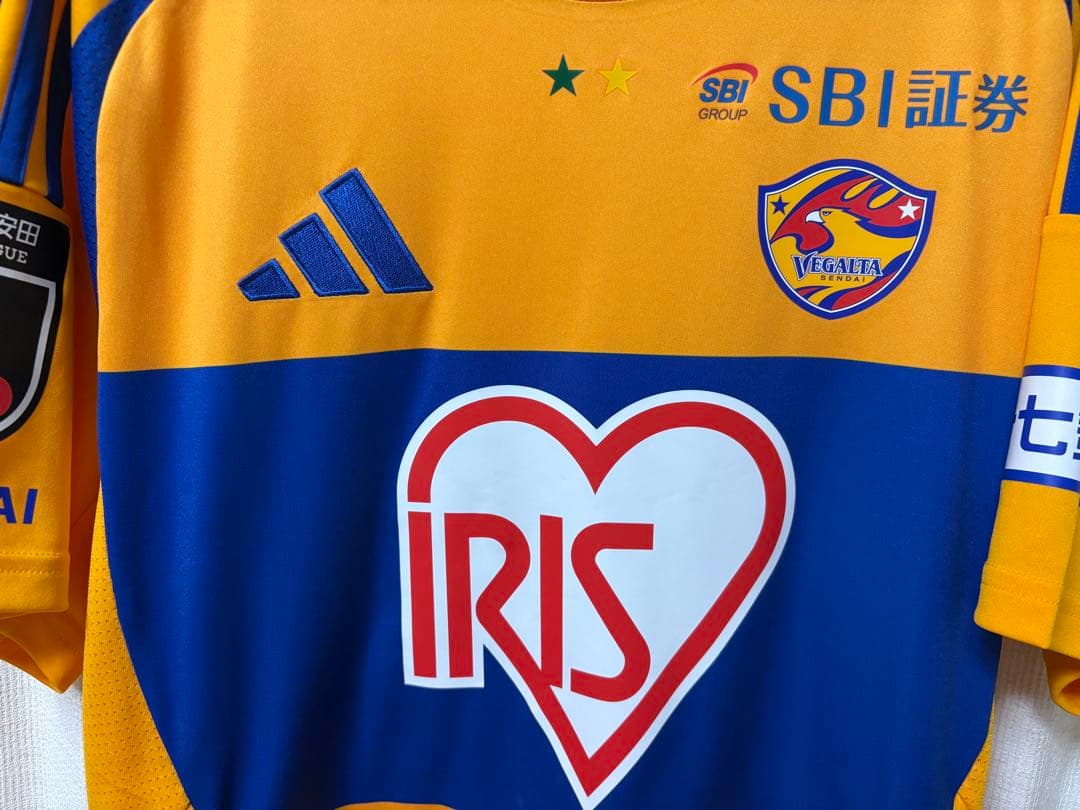 エ*ア様 ベガルタ仙台 adidas 2025  ユニフォーム Lサイズ