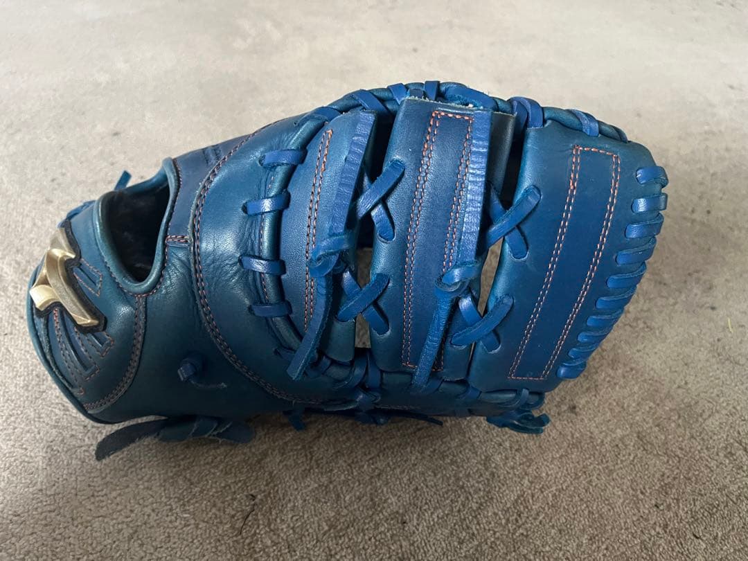 Mizuno Global Elite 軟式グローブ 青