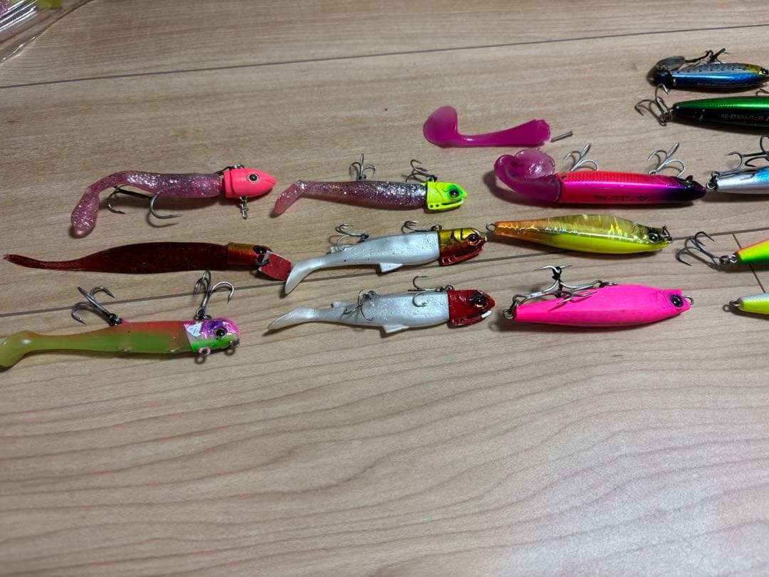 シーバス サーフ ワーム ルアー まとめ売り