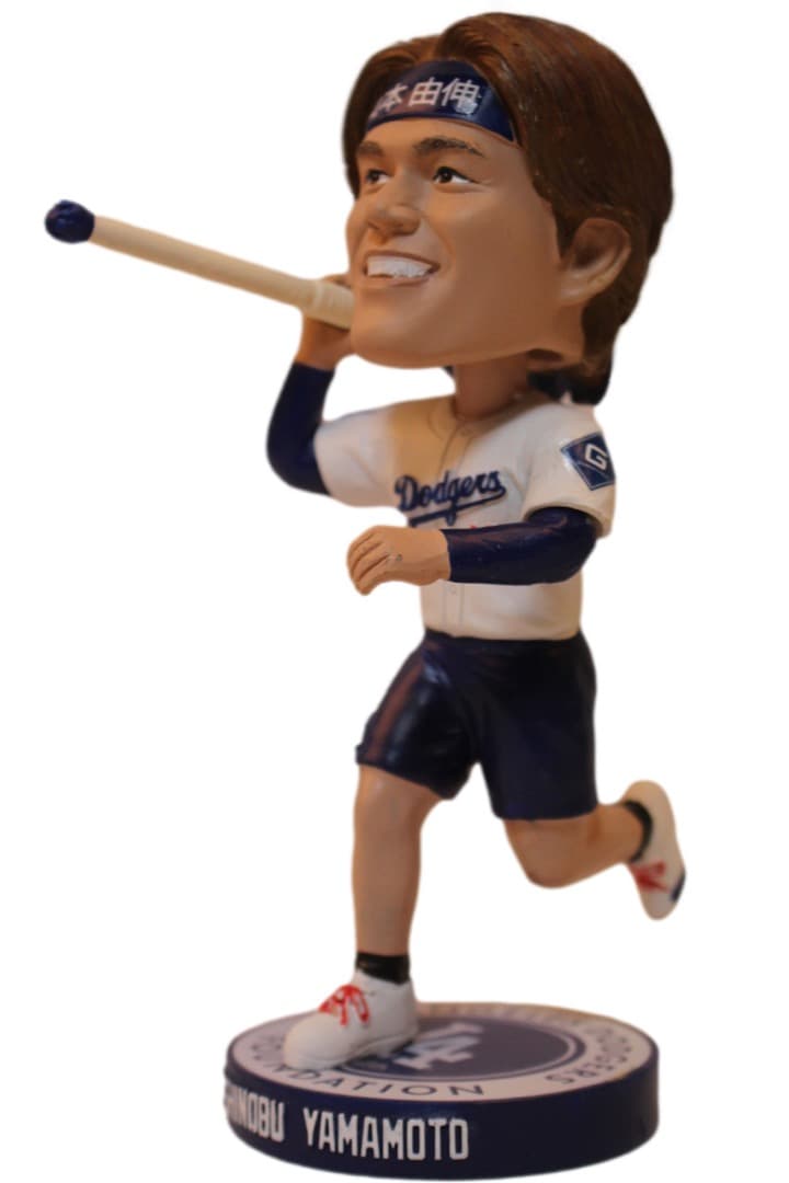 [新品] 山本由伸ボブルヘッド ジャベリン（槍) 9/27 限定 フィギュア
