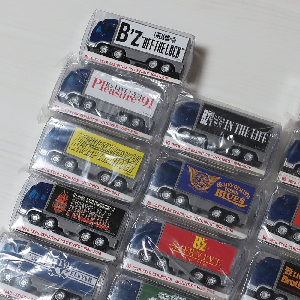 28台 復刻ツアートラック B'z SCENES エキシビジョン 会場限定グッズ