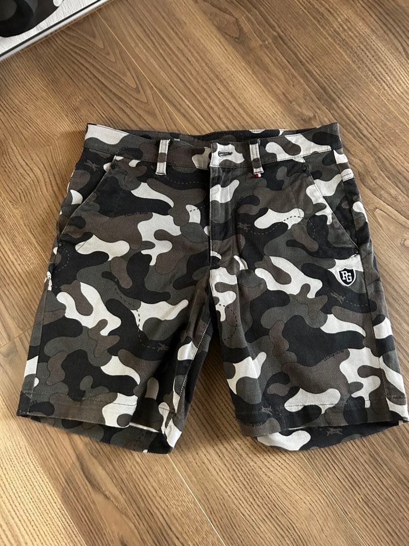 パーリーゲイツ　ゴルフウェア　セットアップ　迷彩セットアップ