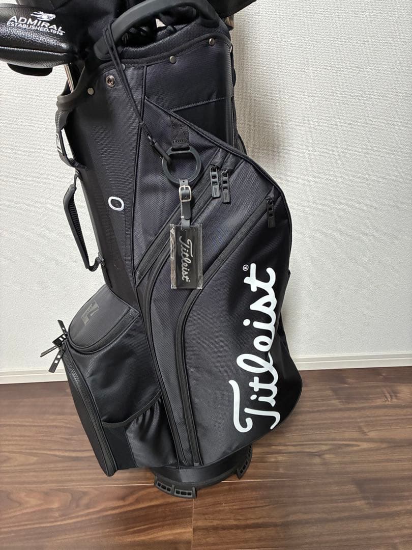 Titleist ブラック キャディバッグ